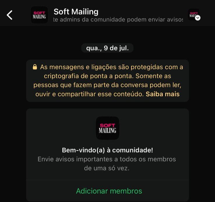 Grupo de oportunidades de trabalho